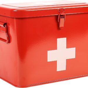 1714097315 First Aid Kit First Aid Medicine Supplies Bin 2 Tier.jpg