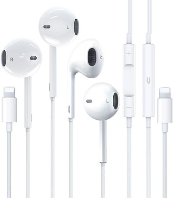 2 Pack Apple Earbuds For Iphone Wired Headphones Lightning Connector Apple.jpg