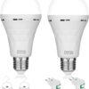 2 Pack Emergency Rechargeable Light Bulbsbattery Operated Backup Light Bulb.jpg