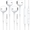 2 Pack For Apple Earbuds Wired 35mm Headphones With Microphone.jpg