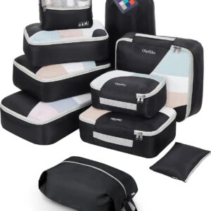 All Included 10 Set Sturdy Packing Cubes For Suitcasesolarhike Travel.jpg