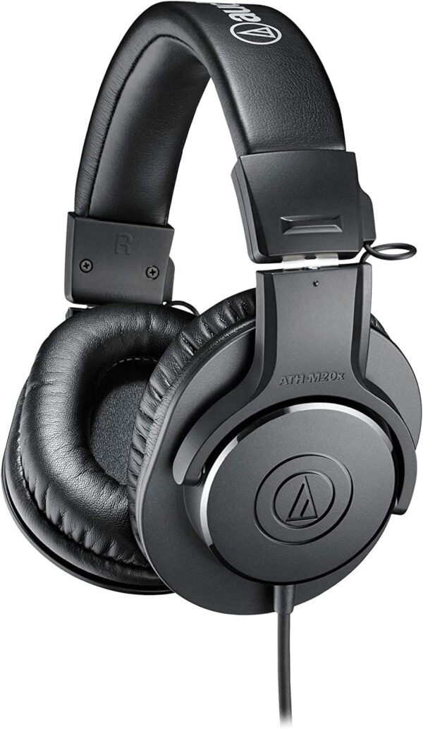 Audio Technica Ath M20x Professional Studio Monitor Headphones Black.jpg