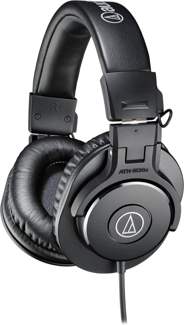 Audio Technica Ath M30x Professional Studio Monitor Headphones Black.jpg