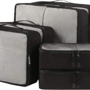 Bagail 6 Set Packing Cubes3 Various Sizes Travel Luggage Packing.jpg