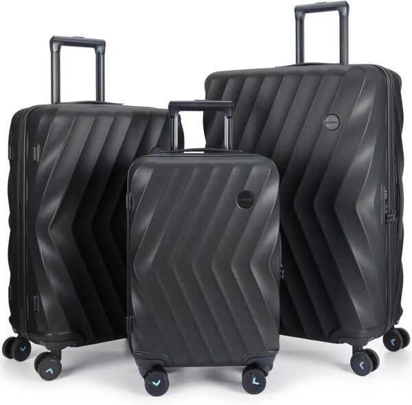 Bagsmart 3 Piece Luggage Sets Pc Suitcase Hardside Luggage With.jpg