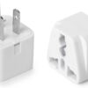 Bates European Plug Adapter 2 Pc Travel Adapter Us To.jpg