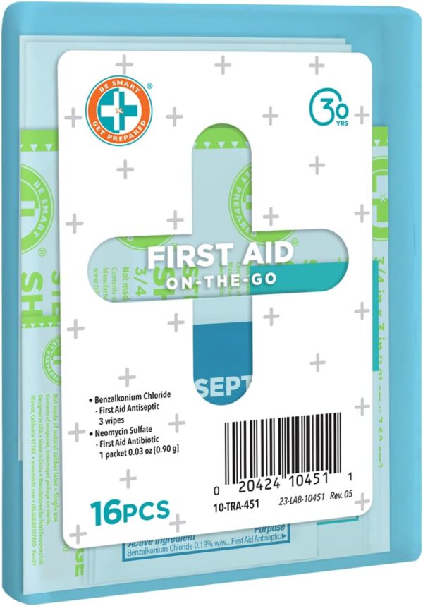 Be Smart Get Prepared Compact First Aid Kit Clean Treat.jpg