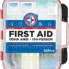 Be Smart Get Prepared First Aid Kit Hard Red Case.jpg