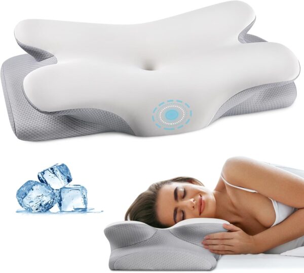 Cervical Neck Pillow For Pain Relief Contour Memory Foam.jpg