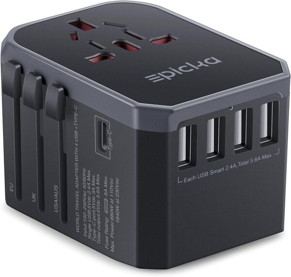 Epicka Universal Travel Adapter One International Wall Charger Ac Plug.jpg