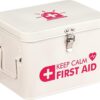 First Aid Box Keep Calm First Aid Medicine Storage Bin.jpg