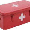 First Aid Medicine Box First Aid Kit Supplies Bin Metal.jpg