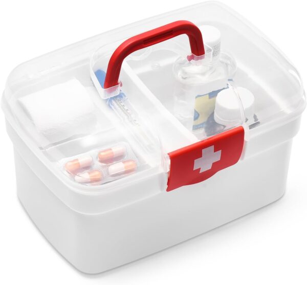 First Aid Box Medication Lock Box For Traveling.jpg