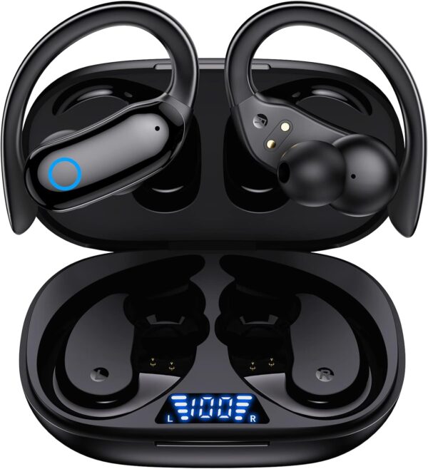 Gnmn Bluetooth Headphones Wireless Earbuds 80hrs Playback Ear Buds Ipx7.jpg