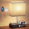 Kakanuo Fully Dimmable Nightstand Lamp For Bedroom With Usb C.jpg