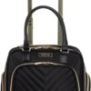 Kenneth Cole Reaction Chelsea Chevron Quilted Luggage Black Underseater.jpg