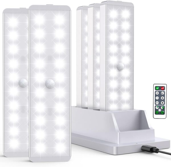 Led Closet Light With Charging Station 20leds Dimmer Rechargeable Motion.jpg