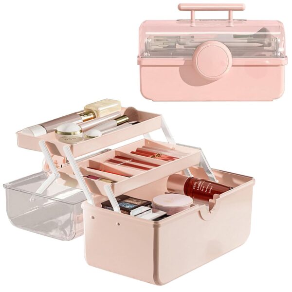 Makeup Storage Organizer Large Capacity Makeup Organizer With Transparent Visual.jpg