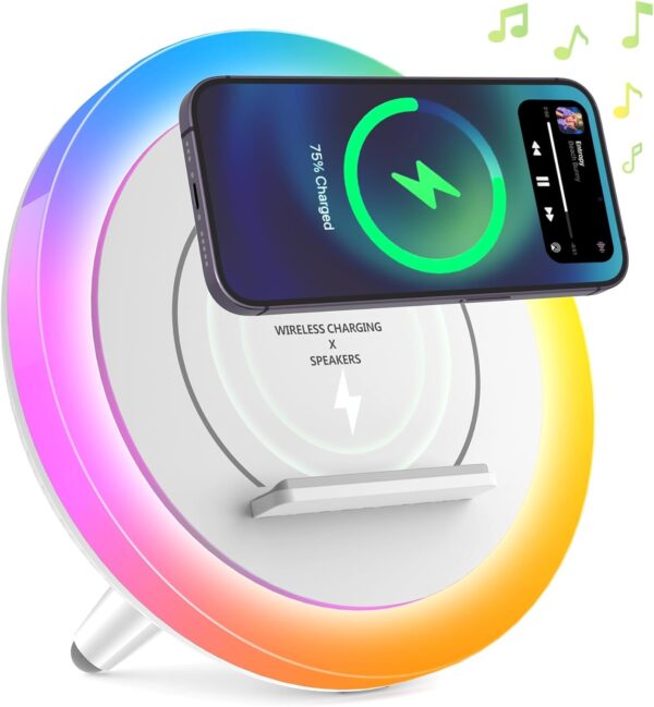 Night Light Bluetooth Speakerwireless Charger Stand Led Music Lampcolor Changing.jpg