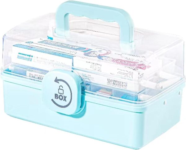 Pengke 3 Layers Plastic First Aid Box With Portable Handleemergency.jpg