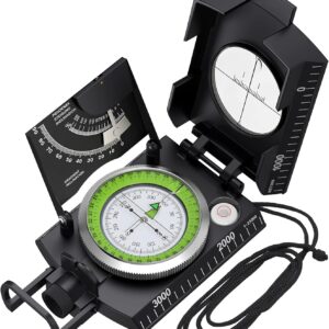 Proster Ip65 Hiking Compass With Sighting Clinometer Professional Military Compass.jpg