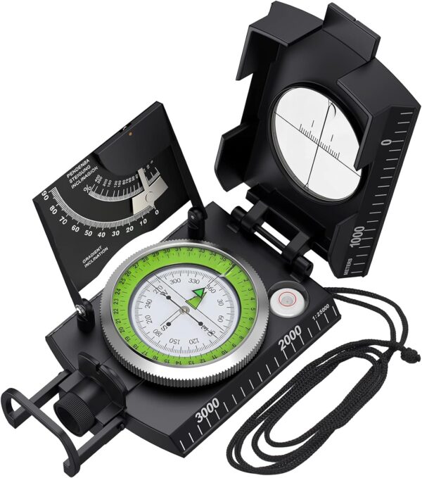 Proster Ip65 Hiking Compass With Sighting Clinometer Professional Military Compass.jpg