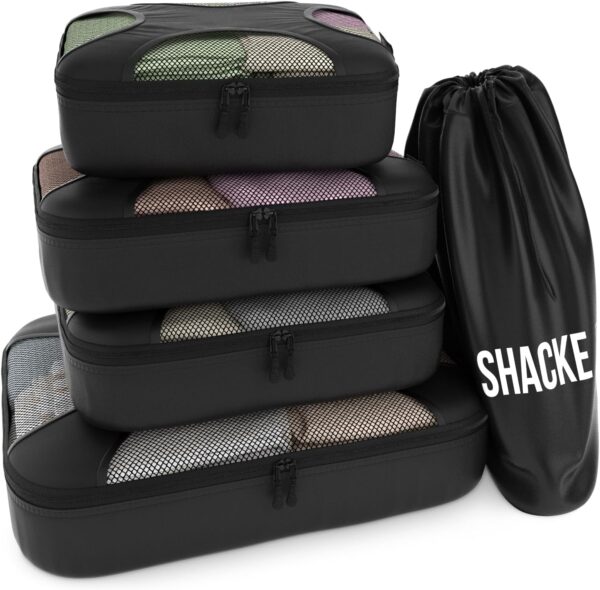 Shacke Pak 5 Set Packing Cubes Travel Organizers.jpg