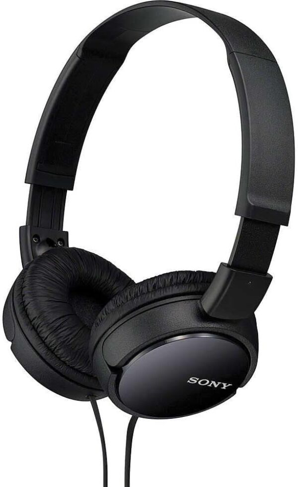 Sony Zx110 Over Ear Dynamic Stereo Headphones Black.jpg