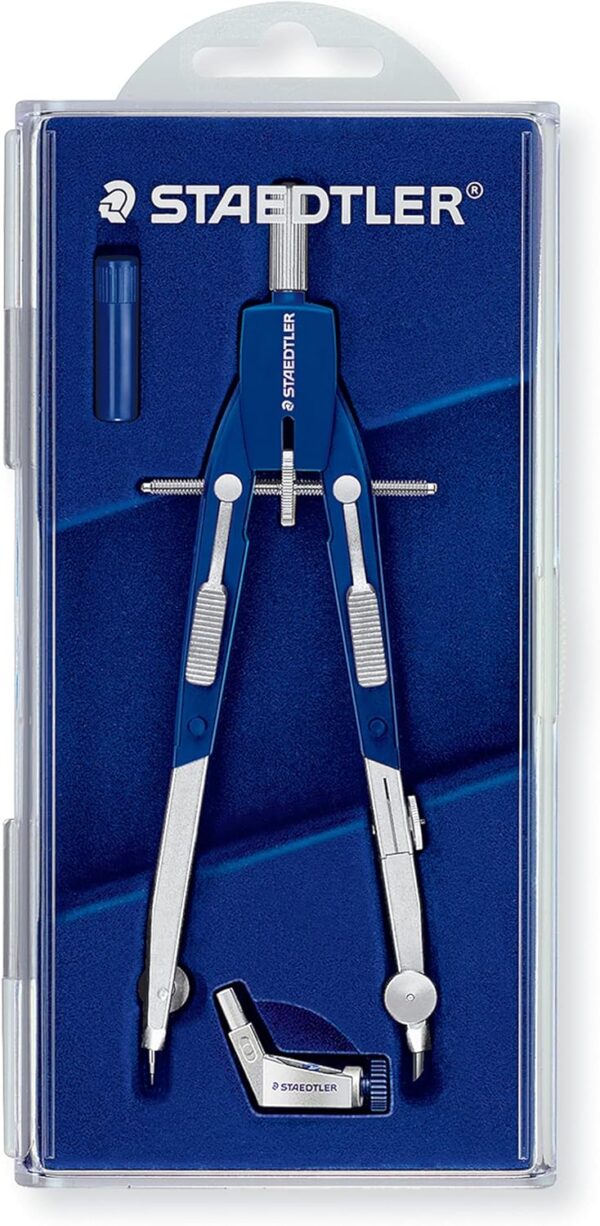 Staedtler Comfort 2 Pc Metal Quick Setting 6 Compass Set.jpg