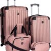 Travelers Club Expandable Midtown Hardside 4 Piece Luggage Travel Set Rose.jpg