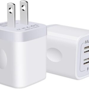 Usb Wall Charger Charger Adapter Ailkin 2 Pack 21a Dual Port.jpg