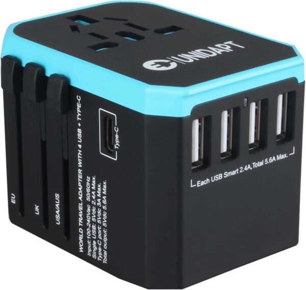 Universal Travel Adapter Unidapt International Plug Adapter 56a Smart Power.jpg