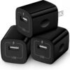 Wall Charger Cube1a5v Single Port Usb Plug 3 Pack Travel.jpg