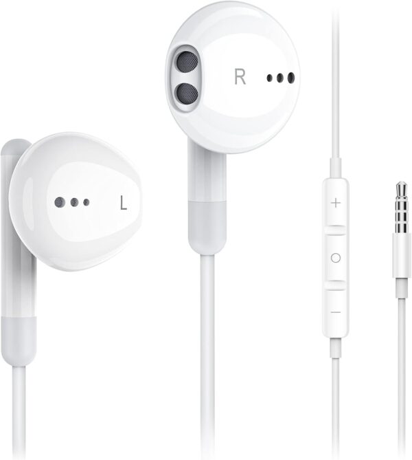 Wired Earbuds With Microphone Wired Earphones In Ear Headphones Hifi.jpg