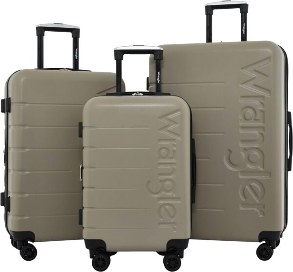 Wrangler Maverick 3 Piece Luggage Set Silver Sage.jpg