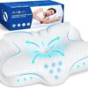 Zibroges Memory Foam Cervical Pillow Side Sleeper Pillow Neck.jpg