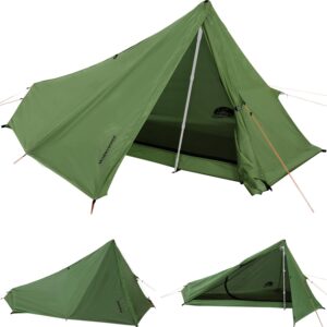 1 Person Trekking Pole Tent For Backpacking Ultralight Backpacking.jpg