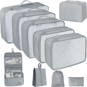 10 Pcs Set Packing Cubes For Traveltravel Essentials Suitcase Organizerluggage.jpg