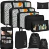 10 Set Packing Cubes For Suitcases Lightweight Travel Suitcase Organizers.jpg