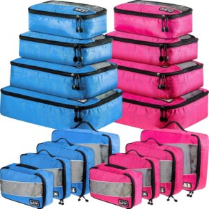 16 Pcs Packing Cubes 4 Various Sizes Luggage Organizers Set.jpg