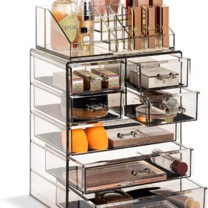 1716722986 Sorbus Clear Cosmetic Makeup Organizer Make Up Jewelry.jpg