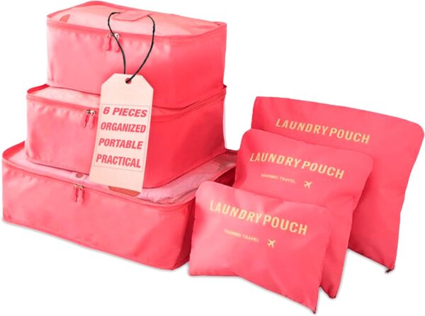 1717176867 Pink Elephant Set Of 6 Piece Storage Bags Organization.jpg