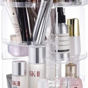 360 Rotating Makeup Organizerdiy Adjustable Spinning Holderfoldable Cosmetic Storage Display.jpg