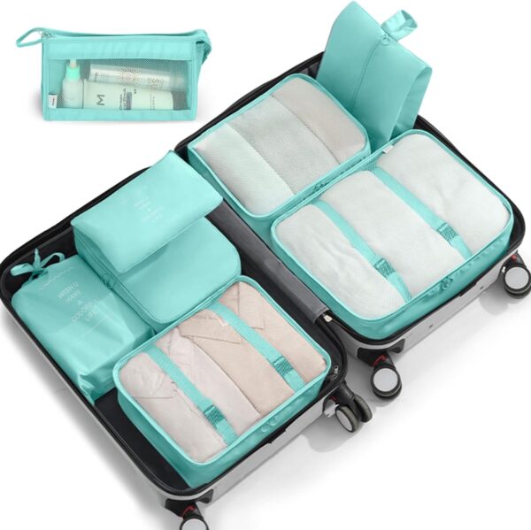 8 Set Packing Cubes For Suitcasespacking Cubes With Shoe Bag.jpg