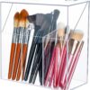 Acrylic Makeup Brush Holder With Lid Clear Cosmetic Makeup.jpg