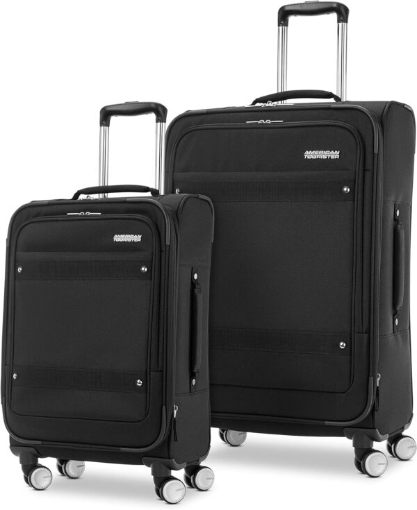 American Tourister Whim Softside Expandable Luggage With Spinners Black 2pc.jpg