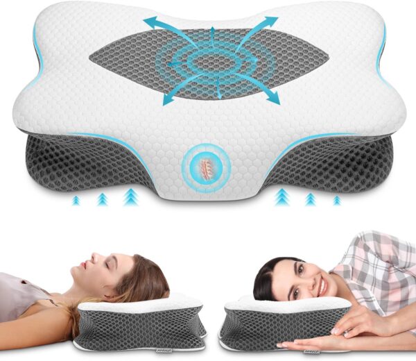 Anvo Neck Pillow For Pain Relief Sleeping Cervical Pillows.jpg