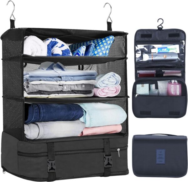 Aomiduo Portable Hanging Travel Shelves With Toiletry Bag Set Oumeduo.jpg