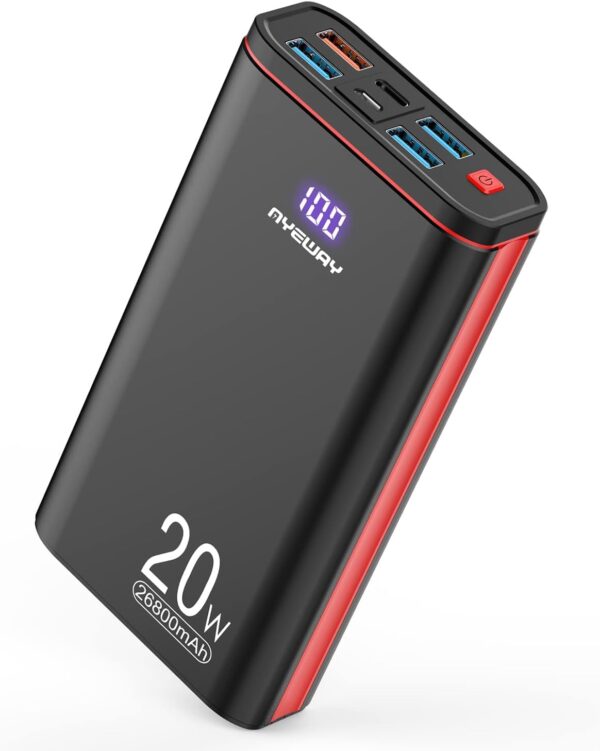 Ayeway Battery Pack Usb C Portable Charger Pd 20w Fast.jpg