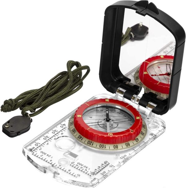 Bijia Orienteering Map Compass Sighting Mirror Compass With Adjustable Declinationclinometer.jpg